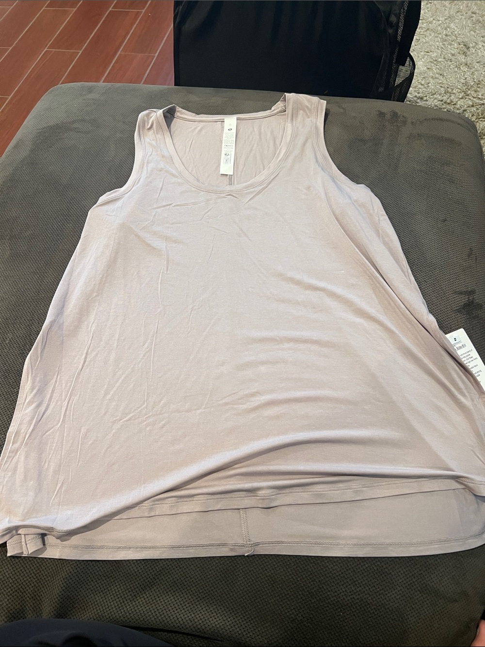 lululemon athletica Light Mauve Scoop Neck Tank